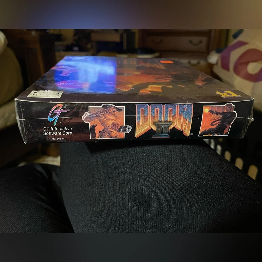 Doom II Computer PC Mac Big Box Brand New 1994 Factory Sealed NIB NEW MINT!!
